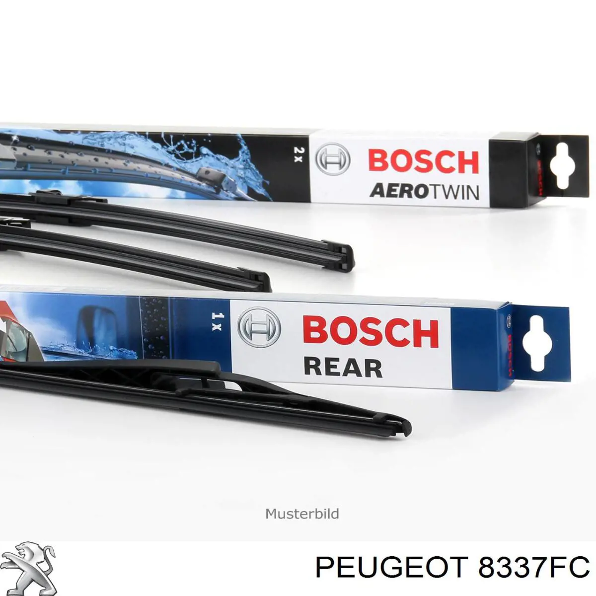 Compre 00008337FC Peugeot/Citroen Cápsula (prendedor) de fixação de revestimento de tampa de porta-malas