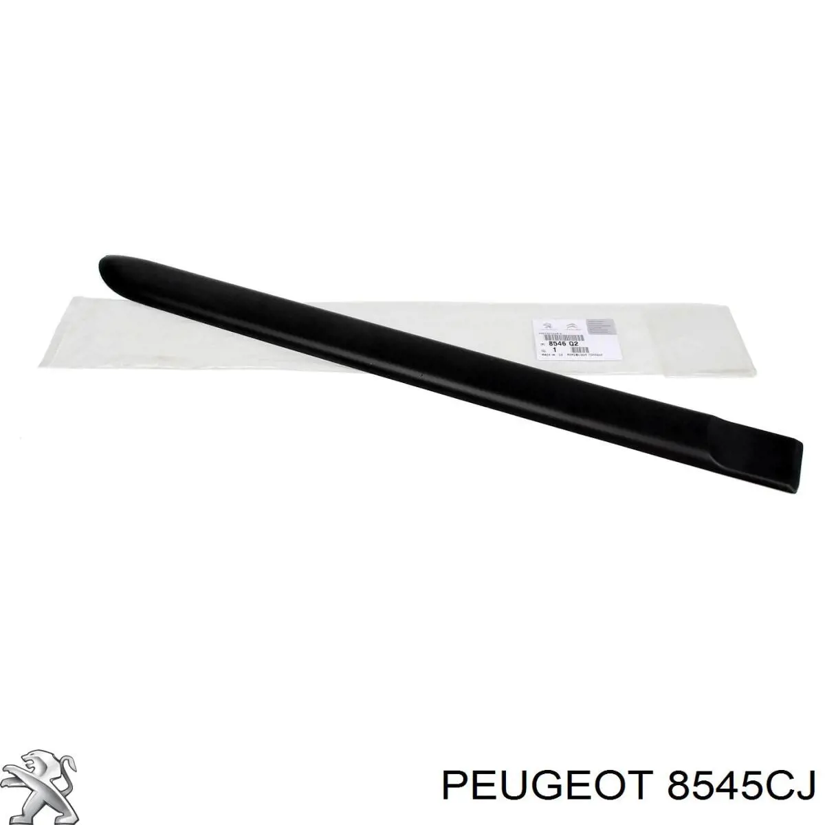 8545CJ Peugeot/Citroen Moldura da porta dianteira direita
