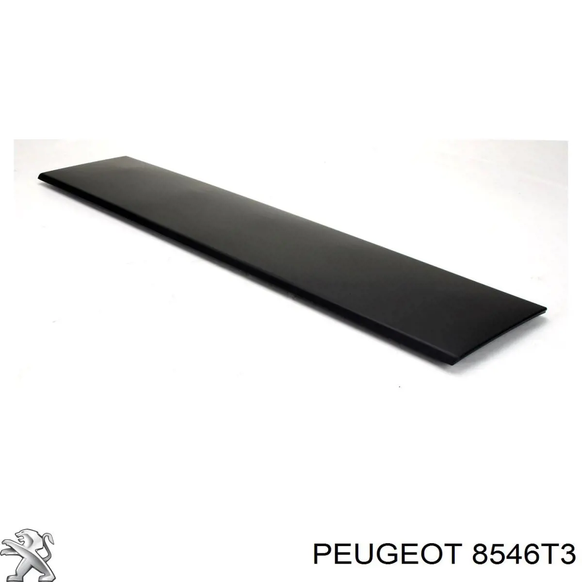 8546T3 Peugeot/Citroen Moldura da porta traseira direita