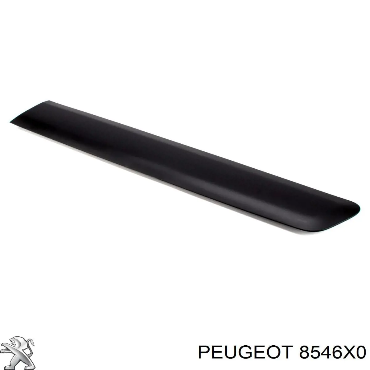 Moldura da porta lateral (deslizante) Peugeot/Citroen 00008546X0 preço, a partir de 16,33 USD