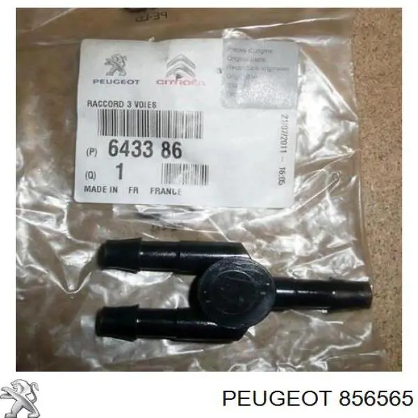 856565 Peugeot/Citroen Cápsula (prendedor) de fixação do forro do pára-choque do pára-lama traseiro