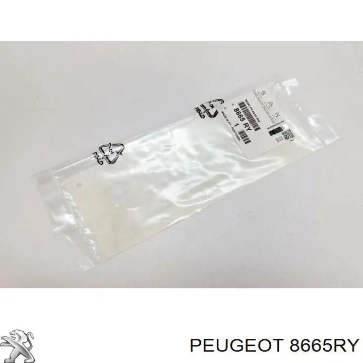 Emblema do pára-lama dianteiro Peugeot/Citroen 8665RY preço, a partir de 17,48 USD