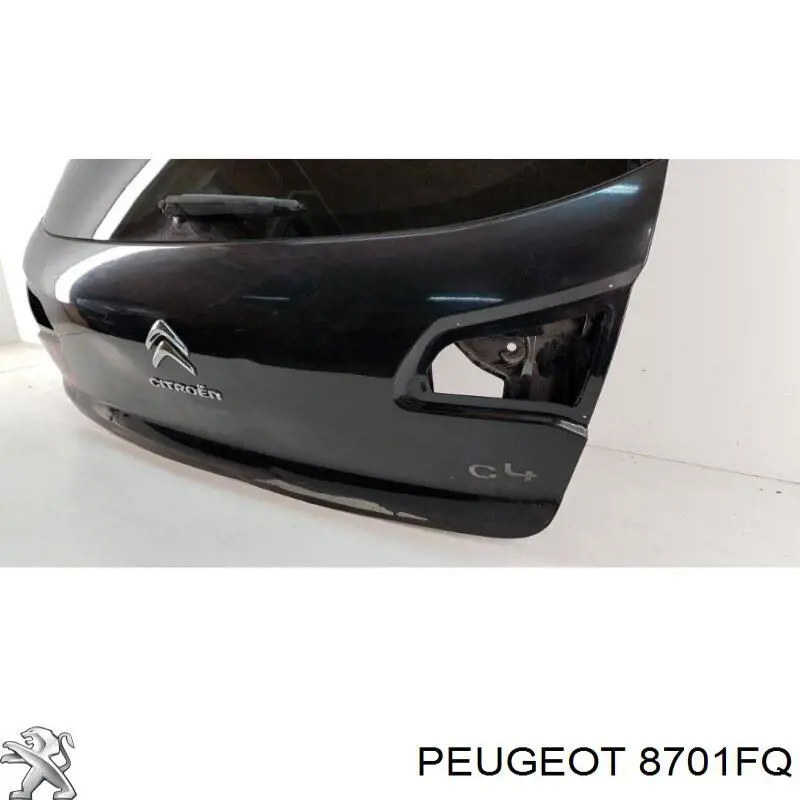 Porta traseira (3ª/5ª porta-malas (tampa de alcapão) Peugeot/Citroen 8701FQ preço, a partir de 366,69 USD