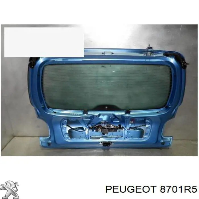 8701R5 Peugeot/Citroen Porta traseira (3ª/5ª porta-malas (tampa de alcapão)