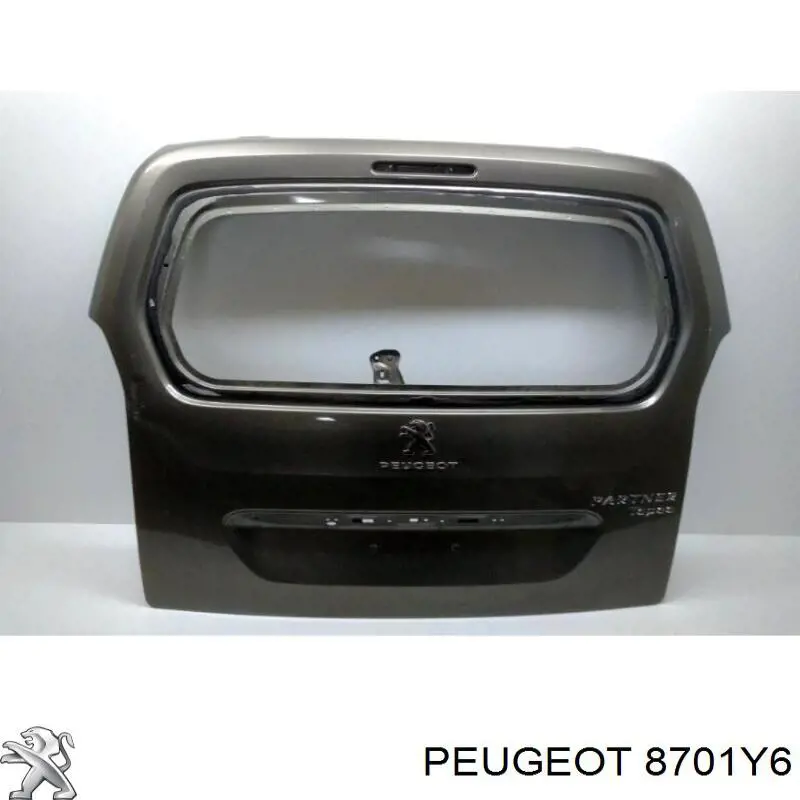 8701Y6 Peugeot/Citroen Porta traseira (3ª/5ª porta-malas (tampa de alcapão)