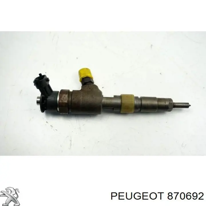 870692 Peugeot/Citroen Injetor de injeção de combustível