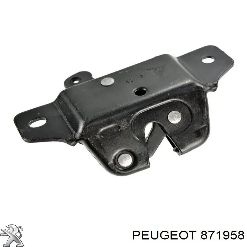Compre 871958 Peugeot/Citroen Fecho de tampa de porta-malas (de 3ª/5ª porta traseira)