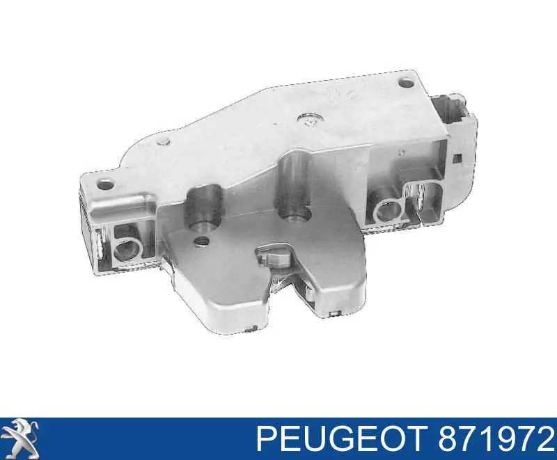 0000871972 Peugeot/Citroen Fecho de tampa de porta-malas (de 3ª/5ª porta traseira)