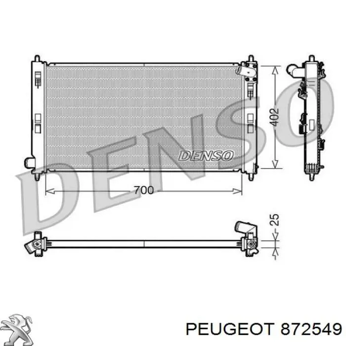 872549 Peugeot/Citroen 