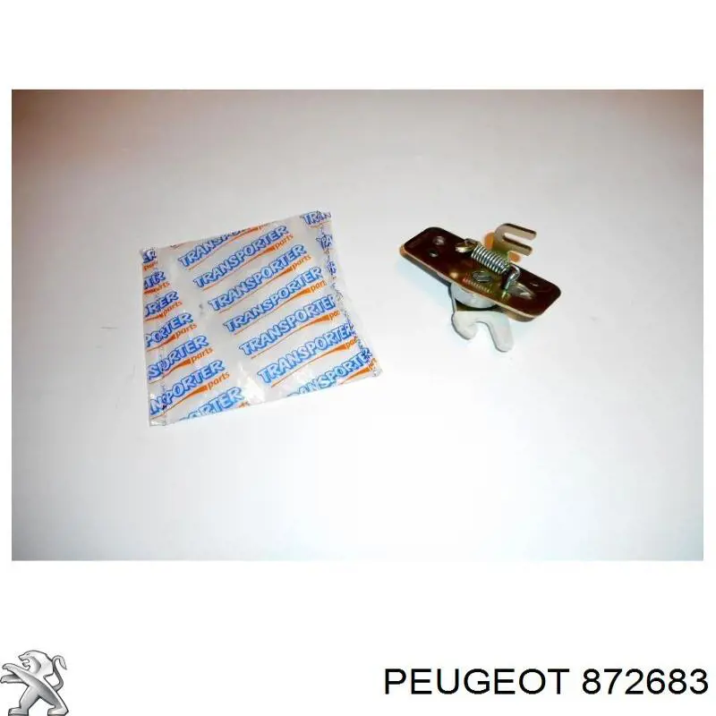 Compre 872683 Peugeot/Citroen Fecho superior da porta traseira direita batente