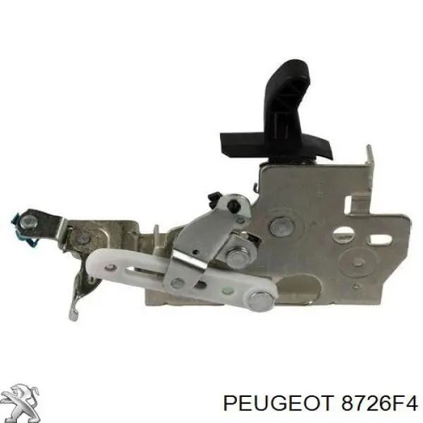 8726F4 Peugeot/Citroen Fecho da porta traseira direita batente