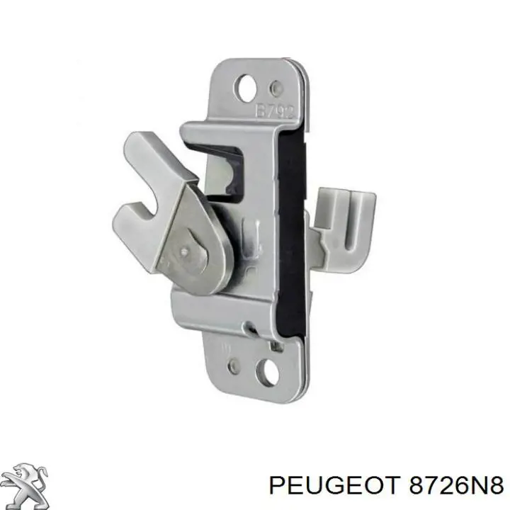 Compre 8726N8 Peugeot/Citroen Fecho da porta lateral deslizante direita