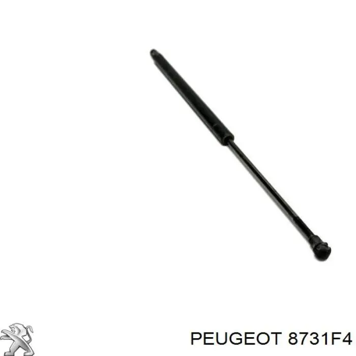 Compre 8731F4 Peugeot/Citroen Amortecedor de tampa de porta-malas (de 3ª/5ª porta traseira)