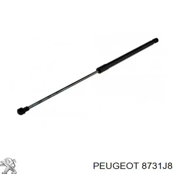 8731J8 Peugeot/Citroen Amortecedor de tampa de porta-malas (de 3ª/5ª porta traseira)