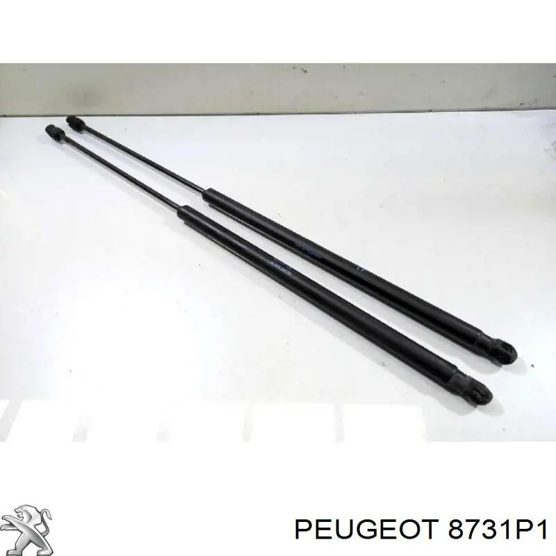 8731P1 Peugeot/Citroen Amortecedor de tampa de porta-malas (de 3ª/5ª porta traseira)