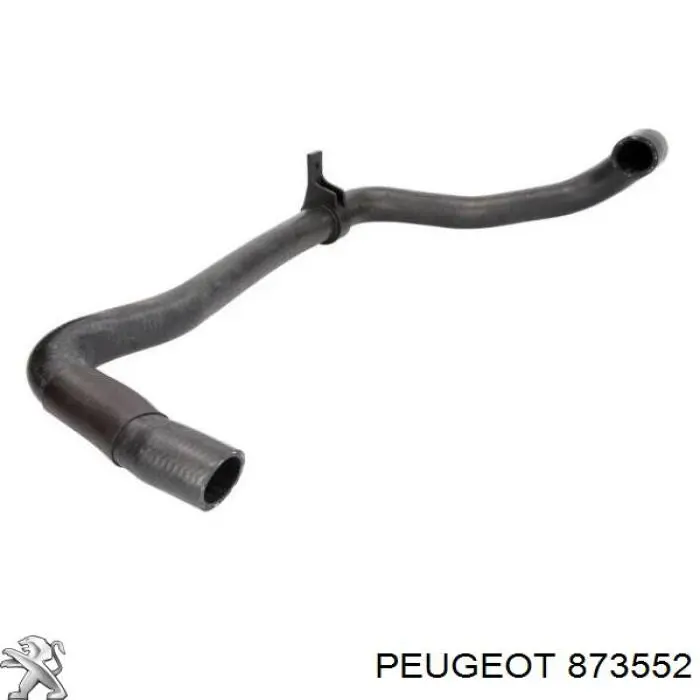 873552 Peugeot/Citroen Pára-choque (grade de proteção) de tampa de porta-malas (de 3ª/5ª porta traseira)
