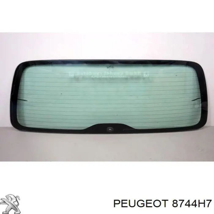 Vidro de porta-malas de 3ª/5ª porta traseira (de tampa de alcapão) Peugeot/Citroen 8744H7 preço, a partir de 68,45 USD
