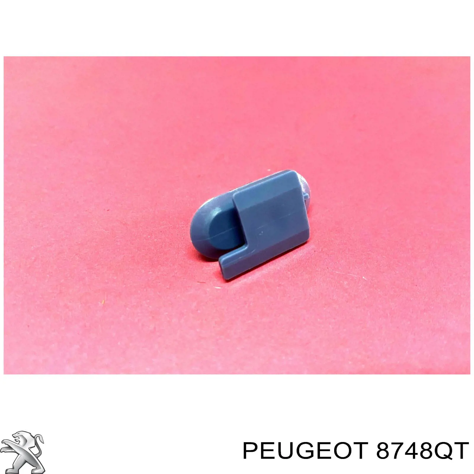 8748QT Peugeot/Citroen Cápsula (prendedor) de revestimento de suporte de carroçaria