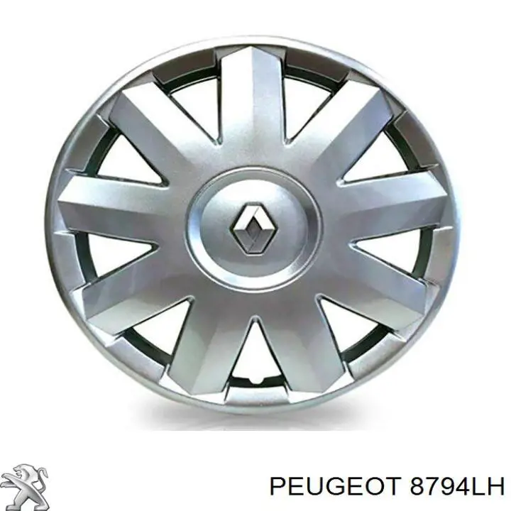 Cápsula (prendedor) de isolador térmico da capota Peugeot/Citroen 8794LH preço, a partir de 0,36 USD