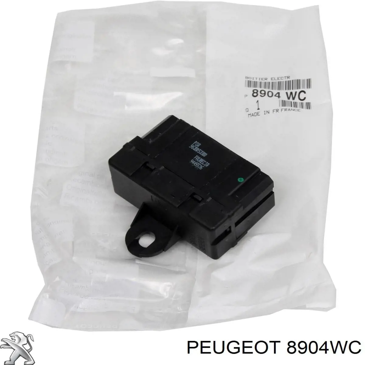 8904WC Peugeot/Citroen Relê de aquecimento do assento