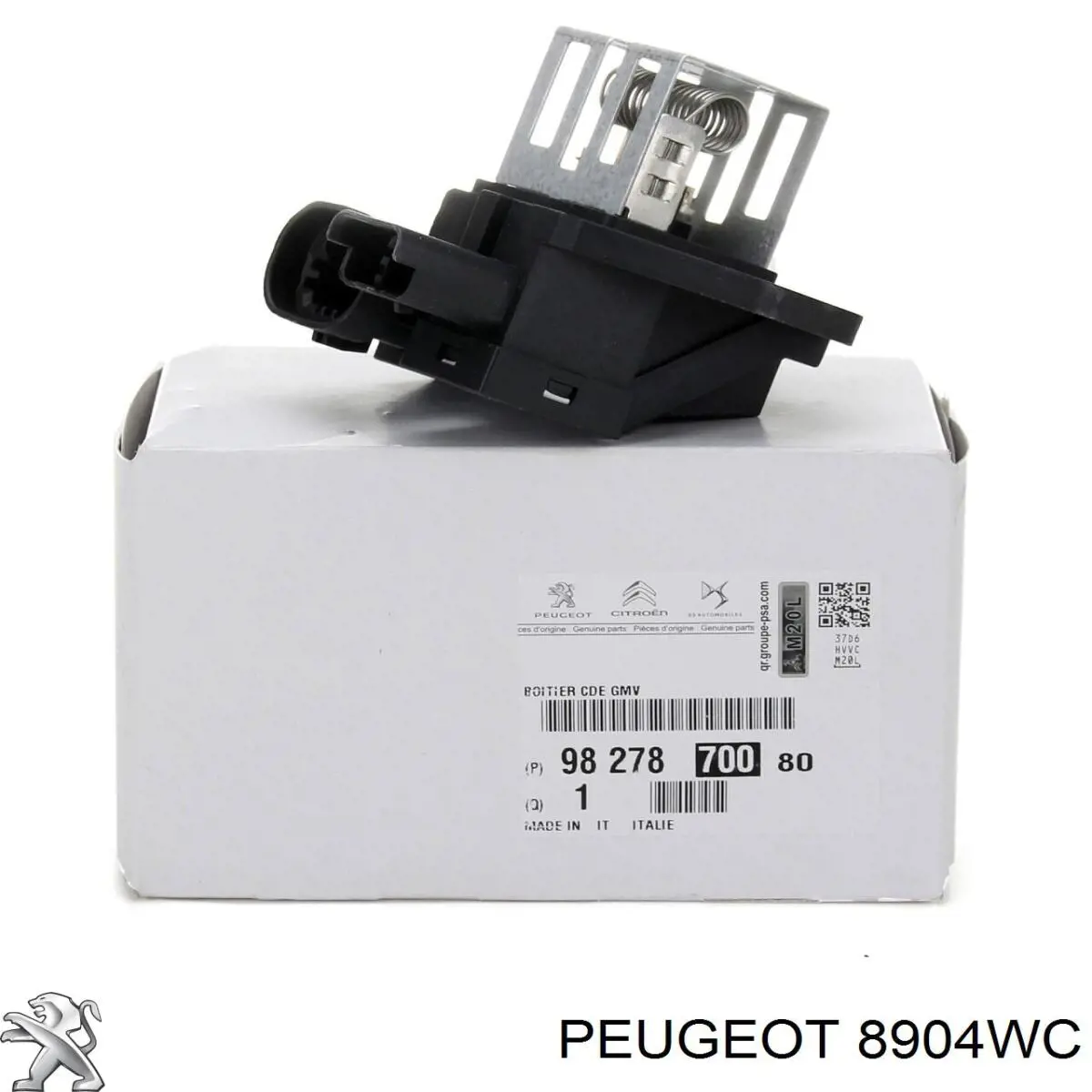 Compre 8904WC Peugeot/Citroen Relê de aquecimento do assento