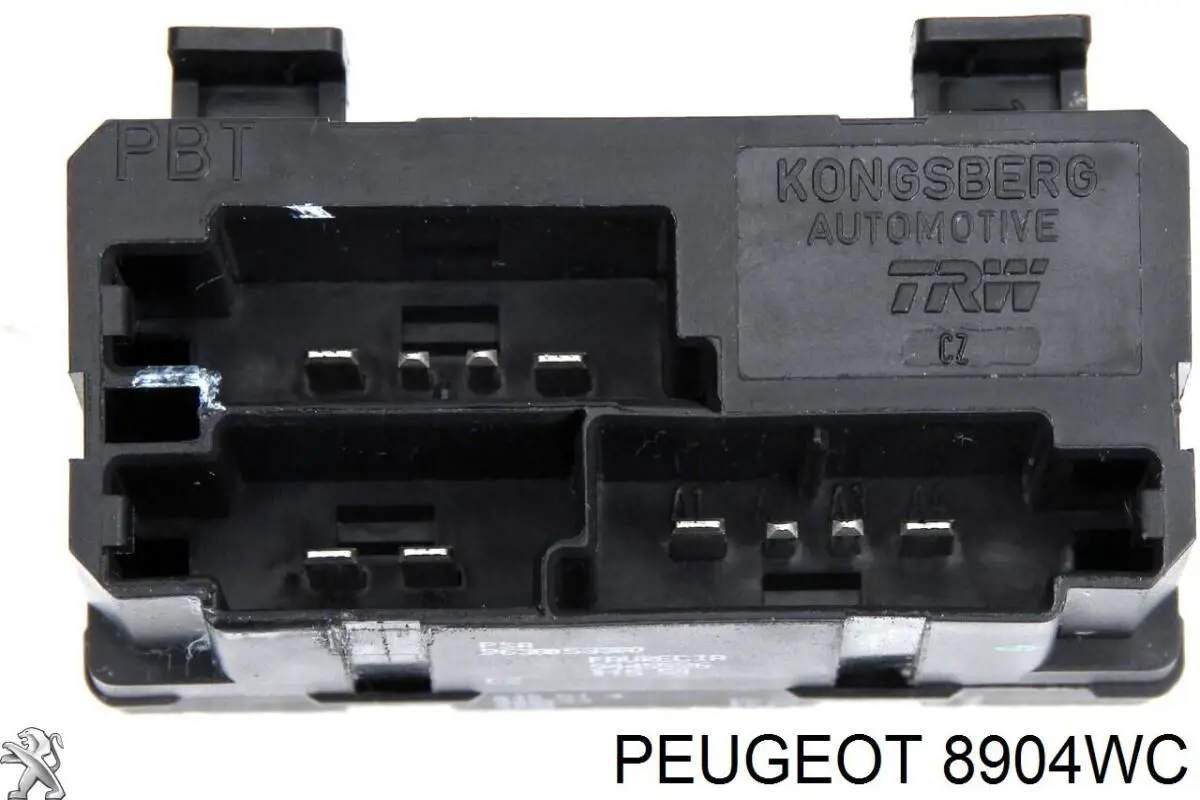 8904WC Peugeot/Citroen Relê de aquecimento do assento
