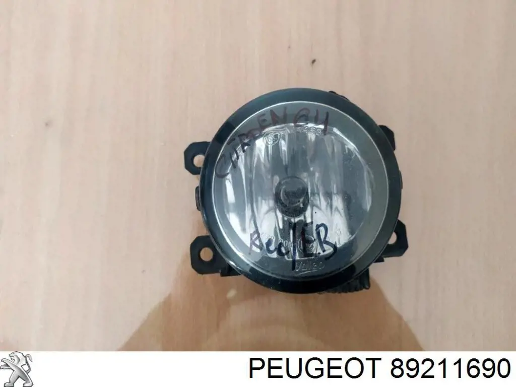 89211690 Peugeot/Citroen Luzes de nevoeiro esquerdas/direitas