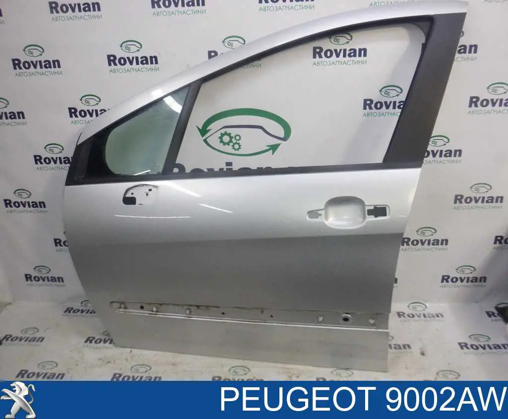 Porta dianteira esquerda para Peugeot 308 I 4A, 4C