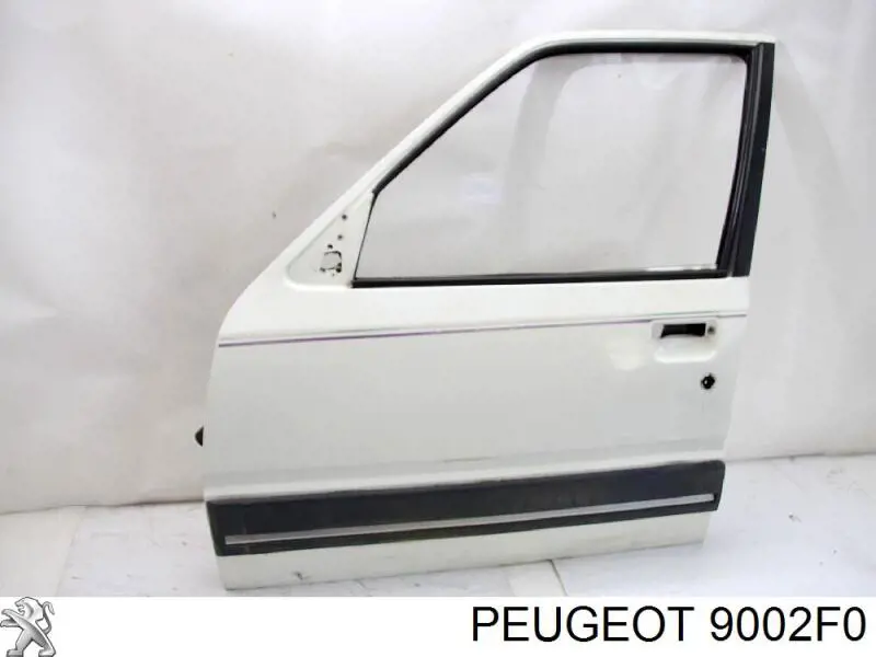Porta dianteira esquerda para Peugeot 205 II 20A, C