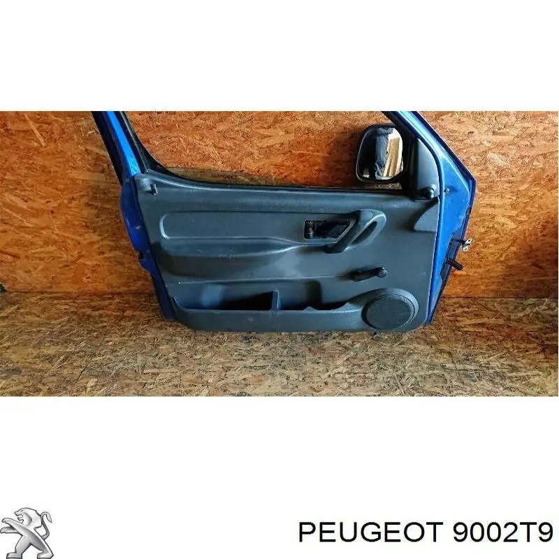 9002T9 Peugeot/Citroen Porta dianteira esquerda