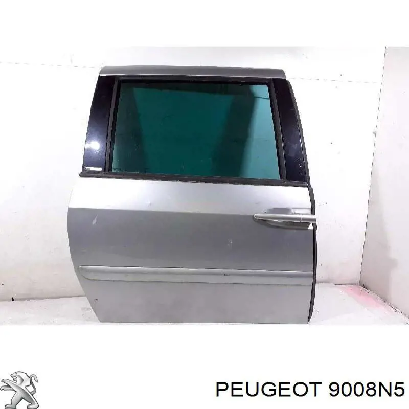 9008N5 Peugeot/Citroen Porta lateral (deslizante) direita