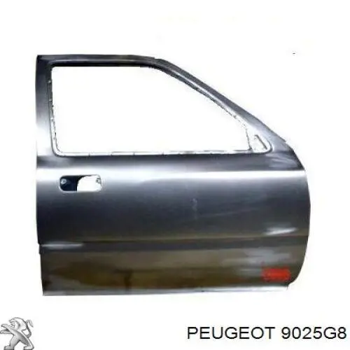 9025G8 Peugeot/Citroen Compactador da porta traseira (na carroçaria)
