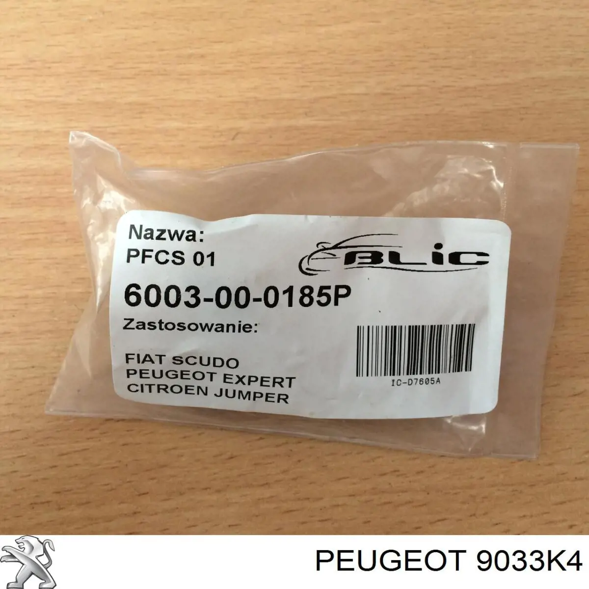 Compre 9033K4 Peugeot/Citroen Rolo direito superior da porta lateral (deslizante)