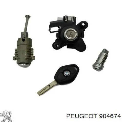 Compre 904674 Peugeot/Citroen Gozno de garra (parte complementar) de fecho da porta deslizante