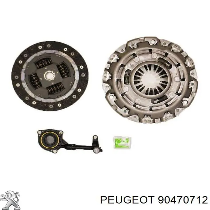 Parafuso de fixação da cesta de embraiagem 90470712 Peugeot/Citroen