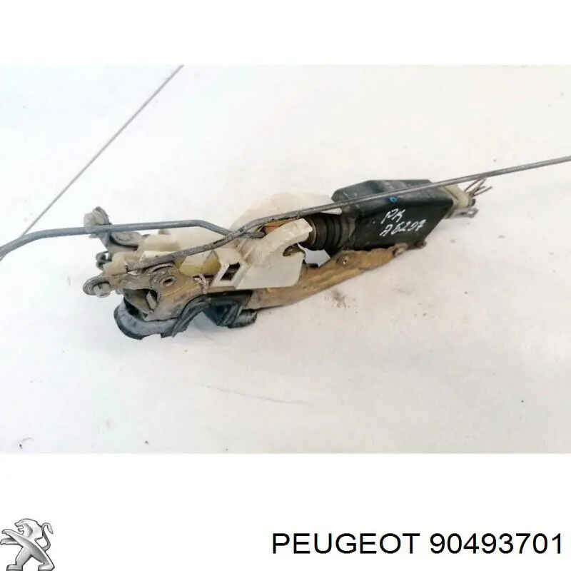 90493701 Opel Fecho da porta dianteira esquerda