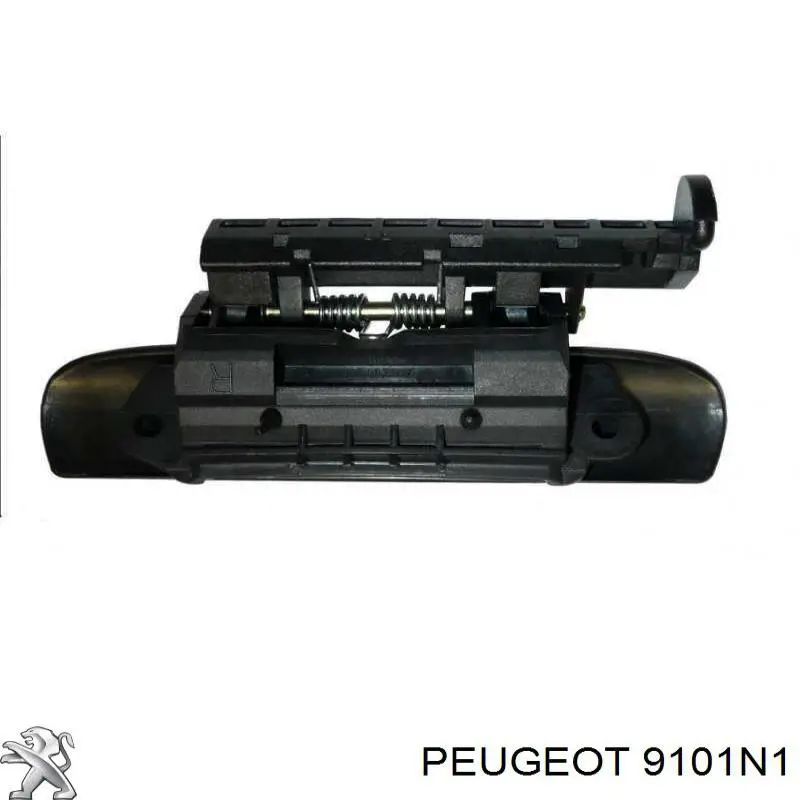 9101N1 Peugeot/Citroen Maçaneta externa direita da porta traseira