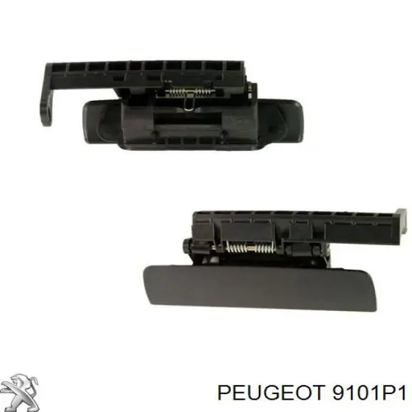 Maçaneta dianteira esquerda externa da porta Peugeot/Citroen 9101P1 preço, a partir de 25,56 USD