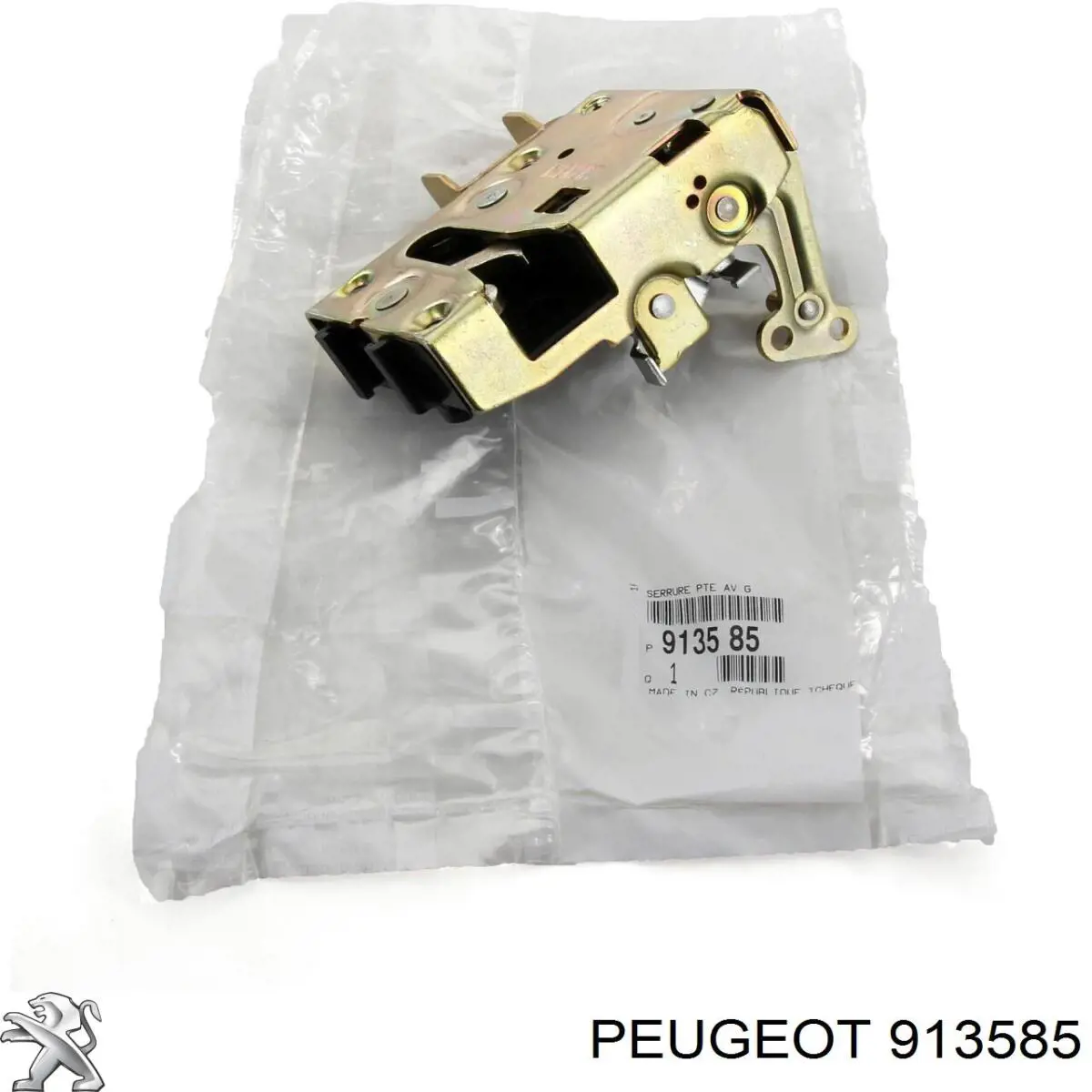 Fecho da porta dianteira esquerda Citroen Saxo  S0, S1