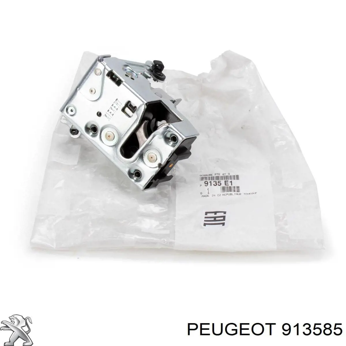 Fecho da porta dianteira esquerda para Citroen Saxo  S0, S1