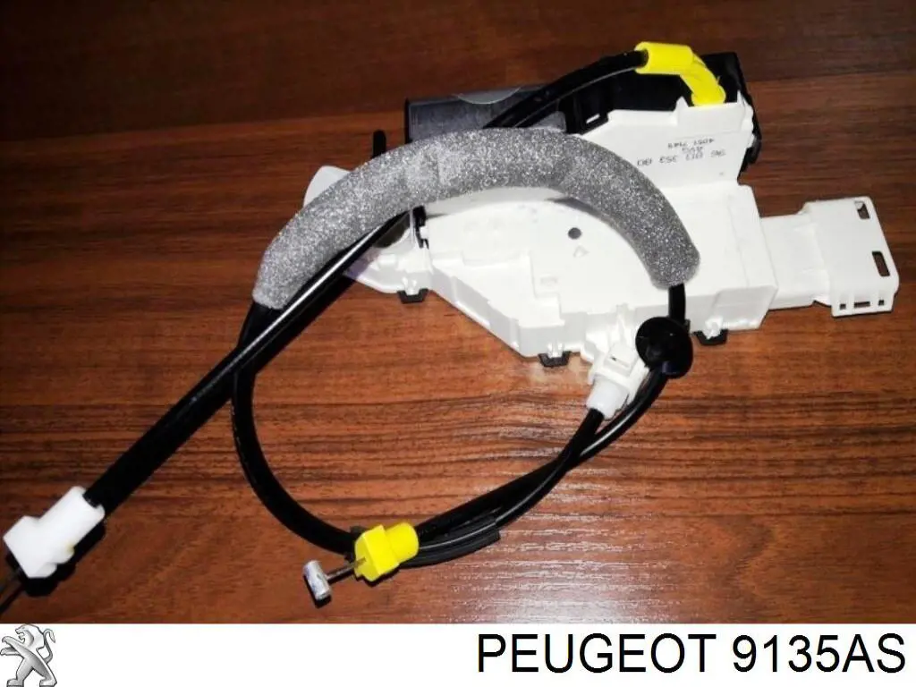 9135AS Peugeot/Citroen Fecho da porta dianteira esquerda