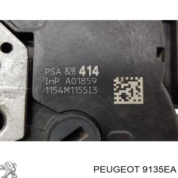 9135EA Peugeot/Citroen Fecho da porta dianteira direita
