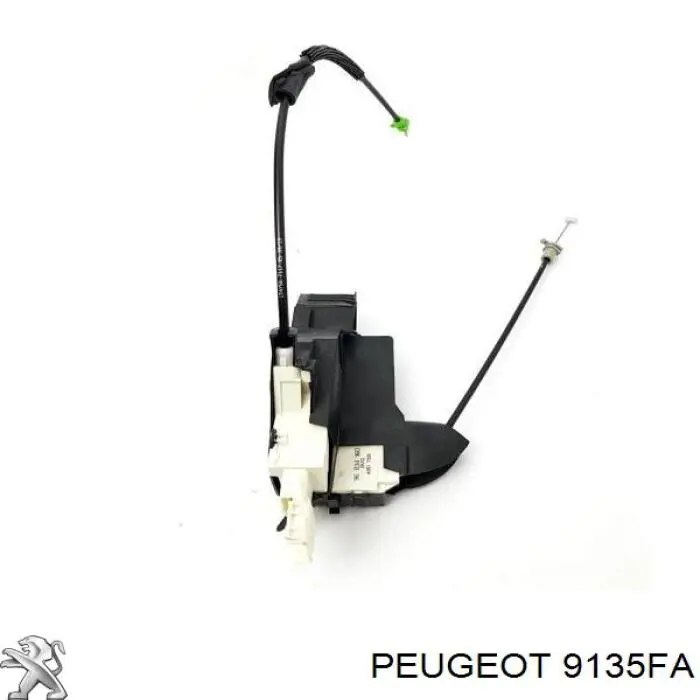 9135FA Peugeot/Citroen Fecho da porta dianteira esquerda