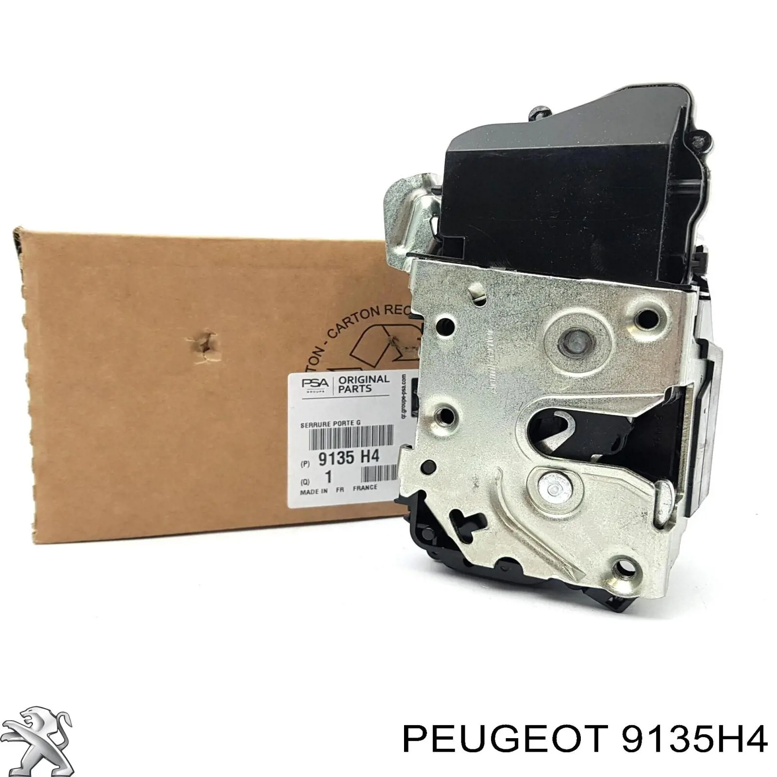 9135H4 Peugeot/Citroen Fecho da porta dianteira esquerda
