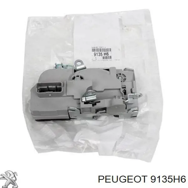 00009135H6 Peugeot/Citroen Fecho da porta dianteira esquerda