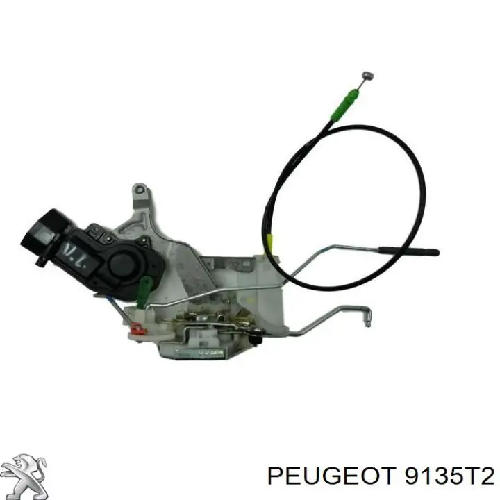 9135T2 Peugeot/Citroen Fecho da porta dianteira esquerda
