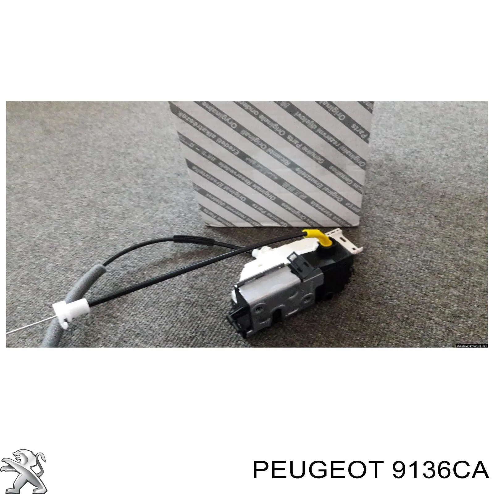 Fecho da porta dianteira direita Peugeot/Citroen 9136CA preço, a partir de 96,01 USD