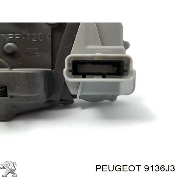 Compre 9136J3 Peugeot/Citroen Fecho da porta dianteira direita