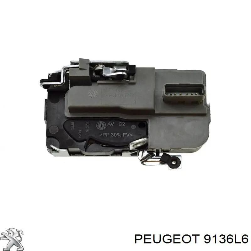 Fecho da porta dianteira direita Peugeot/Citroen 9136L6 preço, a partir de  