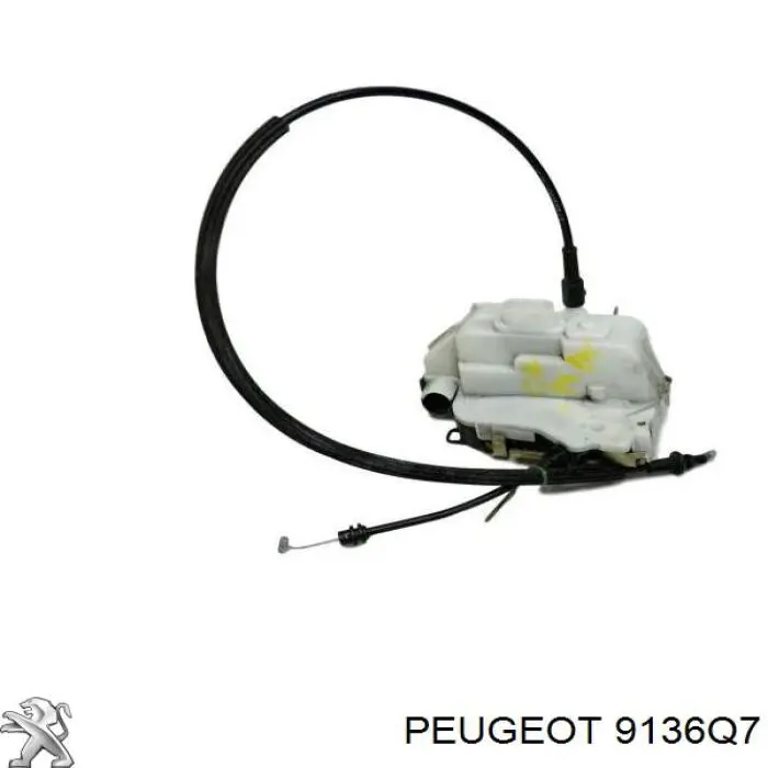 9136Q7 Peugeot/Citroen Fecho da porta dianteira direita